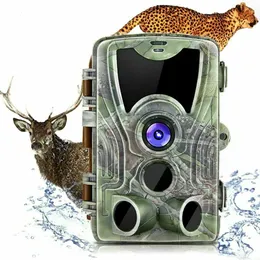 Outdoor 20MP 1080p HD HD Camera Night Vision PO Video Surveillance Wildlife Trail IP66 Waterproof Traps Cam 240422