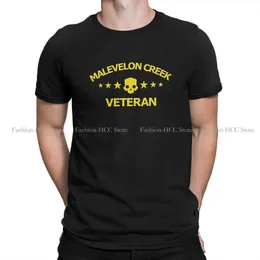 メンズTシャツMALEVELON CRK VETERANOネックTシャツHELLDIVERS BASIC POLIESTERTシャツマントップファッションT240425