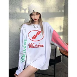 Welldone Hoodies Designer Sorto Sweatshirt Moda de luxo Capuzes Sweatshirts Novos letras de marca imprimindo homens e mulheres de manga longa casuais de mangas compridas