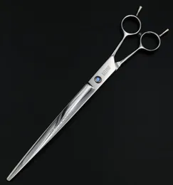Black Knight 9 -calowy nożyczki pielęgnacyjne dla psów dla psów Wysokiej jakości profesjonalne nożyczki baber salonowe proste nożyczki z przypadku CY2005215141926