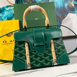 Designerskie torby Sajgon torby torba luksusowe designerskie torebki oryginalna skóra podróżna crossbody górna drewniana rączka najnowsza torba na ramię torebka 666