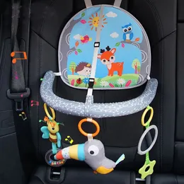 Baby Crib Hanging Rattles Toys Car Seat Toy Soft Mobiles barnvagn Crib Cot Spiral Toy PRAM Hanging Dolls For Babies Born Gift 240417