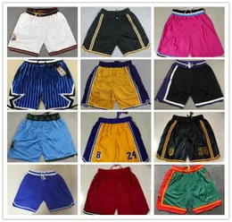 Shorti da basket da uomo da uomo appena corto don con cerniera tascabile hip pop sport abbigliamento pantaloni per la tuta blu bianco rosso nero viola punto 5784378