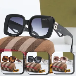نظارة شمسية مصممة كبيرة الحجم مربع الظلال النسائية العلامة التجارية الكلاسيكيات فاخرة السفر نظارات برو