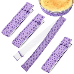 Baking Tools Strips Colorful Bake Even Strip Cake Pan Super Absorbent Thick Cotton Household Tray Supplies