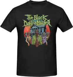 The Black Band Dahlia Murder Shirt Mens Crew Neck T-Shirt Versatile Short Sleeve Top Black 240426