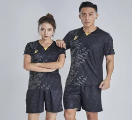 Ny Badminton Tshirt Men039s och Women039S Sports Shirts Fastdrying and Airbreathable Badminton Match Sportswear Table T1772088