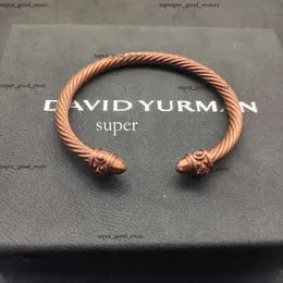 새로운 2024 Dy Desginer David Yurma Jewelry 최고 품질 팔찌 단순하고 우아한 인기있는 꼬인 로프 패션 링 David Bracelet Punk Jewelry David Size Size 2 458