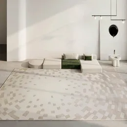 Nordic Art гостиная украшение коврового света роскошная спальня спальня кровати пушистые мягкие ковры Домашний балконный крыльцо вход без