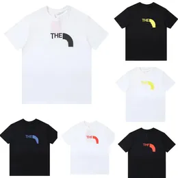 2024新しいデザイナーメンズTシャツメンズラグジュアリーフェイスブランド高品質の高品質ソフトコットンプルオーバーシャ​​ツビッグレターロゴカジュアル夏半袖