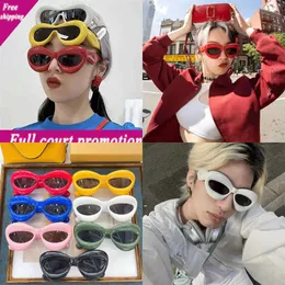Sunglasses Designer L Luoyijia Lip Plate Individuality Network Red Ins Same Lw40097230l uoyijia ip w40097230l Original Quality