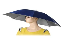 26QUOT Diâmetro elástico de banda de pesca de cabeceira chapéu de guarda -chuva Blue9117003