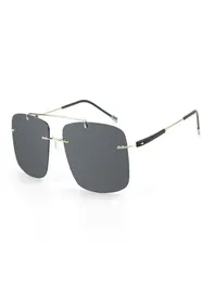 Fashion Designer Sports solglasögon för män Kvinnor Rimless Frame för att köra Fishing Golf Surf Driving Rectangular Polarized TI7602074