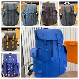 10A Hot Bag Women Fashion Designer Men Travel Full Print Drawstring Snapper Coated Canvas Leather Schoolbag Backpack