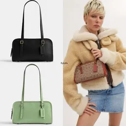 1 Swing Zip Tabby Shoulder Bag Luxurys Womens Leather Baguette Designer Clutch Bags Coache Crossbody Bag Mens Tote Handbag Purse Hobo Satchel Pochette Fashion Påsar