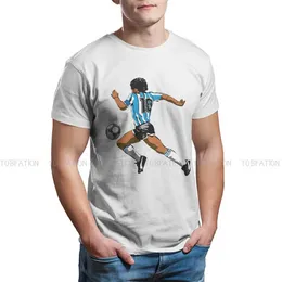 Camisetas masculinas El Diego mais recentes tshirts de poliéster maradona melhor jogador masculino harajuku tops camiseta redonda pescoço t240425