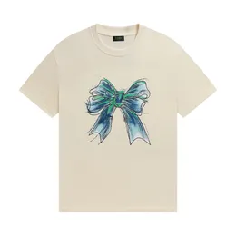 Herren T-Shirt Designer Style Bug Print lose kurze Ärmel hochwertige Lieblinge Modebrief ein kurzärzt