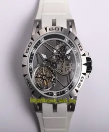 JB Top Version Excalibur Spidr RDDBEX0479 REAL TOURBILLON RD505SQ MEKANISK HANDVINNING MENS TILL TITANIUM CASE SAPPHIRE DESIGN5152308