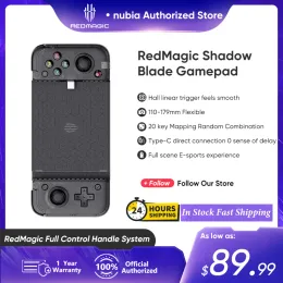 Players Redmagic Shadow Blade Gamepad for Gaming Phone Textured Soft Rubber Grips Esports Handle Gamepad Compatible Length 110179mm