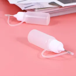 Depolama şişeleri 15 adet sivri ağız boş şişe aplikatör sıkma iğne ucu diy şeffaf