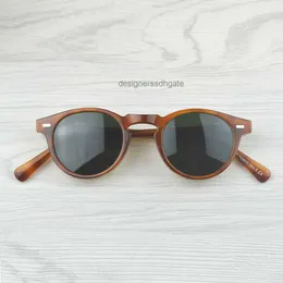 جملة الجملة Peck Designer Men Home Women Sunglasses Oliver Vintage Polarizs OV5186 Retro Sun Glasses Oculos de Sol Ov 5186