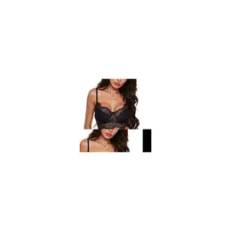 Camisoles Tanks Women y Lace Bralette Lingerie Lingerie الأشرطة القابلة للتعديل تحت الأسلاك حمالات الصيف ، قمم المحاصيل الصيفية Tank Top Bandeau Drop Deliv Otob4