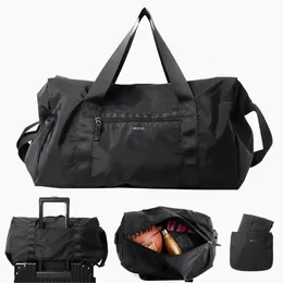 Oxford Foldable Travel Duffel Bag für Männer 37L wasserdichte Sporttiti -Schulter -Schulter -Weekender mit großer Kapazität 240416