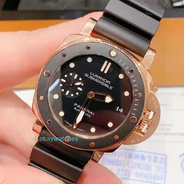 Moda luksusowy projektant zegarków Penarrei Off for Submarine Automatic Mechanical Mens Watch 42 mm