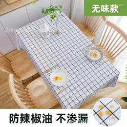 Table Cloth C10connecting triangular triangloth anti-over no-wash anti-scalding desk ins student pvc nordic mat cuper