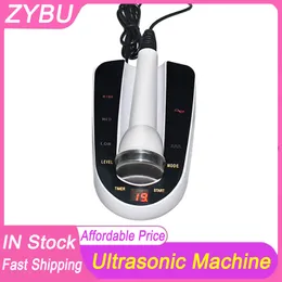 Portable 2 in 1 Ultrasonic Face Massager Facial Neck Eye Massage Introducer Beauty Lifting Skin Rejuvenation Anti Aging Device High Frequency Ultrasound Eyes Care