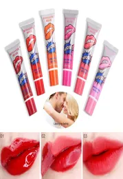 Romantyczna plama wargowa Wodoodporna długotrwały błyszczyk Mat Matte Liquid Lipstick Light Kolor Peel Off Mask Tint6369026