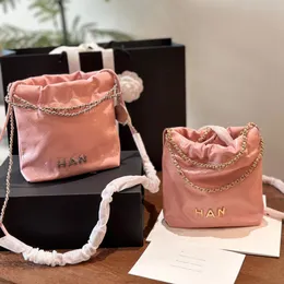 Сумки для плеча для женщин дизайн шнурки роскошный 22 сумки классический пакет для мусора Ladys кожаный цепь сумки сумочка для плеча настоящая кожаная стеганая стеганая сумка