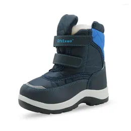 Stivali Dollplus 2024 Inverno impermeabili Boys in pelle PU PULLA BAMBINI SCARPE CHIEDE COLDA PRESO PER BAMBINI