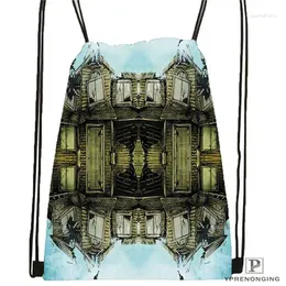 Shishstring Custom Pierce-The-Veil Back Bag Cite Daypack Kids Satchel (черная спина) 31x40см#180611-03-104