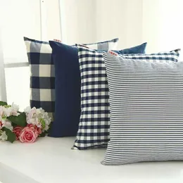 Cuscino/decorativo Coperchio decorativo al 100% in cotone 45x45 Copertina di cuscino nordico per divano soggiorno automobilistico decorazioni per la casa coperchio di cuscino per regalo