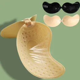 Bras Women Invisible Strapless Adhesive Stick Bra Women's Push Up Lingerie Seamless Silicone Nipple Bralette Underwear
