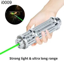 Original Laser Pointer Green Sight Pen Hög Power Ficklight Focus Burning för jaktladdning
