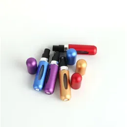 new 5PCS 5ml Top Quality Mini Perfume Atomizer Portable Liquid Container for Cosmetics Spray Bottle Refillable Traveler Atomiserfor