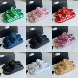 (Preminum) Kadın Sandalet Velcro Bant Moda Chan Terozlu Platform Terlikleri Nel Sandal Kadınlar Yaz Kızları Çember Plajı Slaytlar Sandal