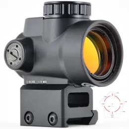 Optics Holographic Reflex MRO HD 1x27 Red Dot Sight Scope mit hohem Low Weaver Picatinny Mount Lens Wabenabdeckung