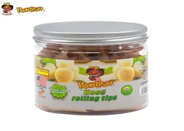 Honeypuff Rolling Wood Filter Tips med olika frukt smaker 40mm trät munfilter Tips Tobak Handrör9016197