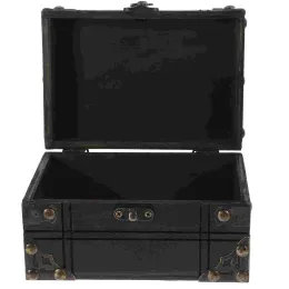 Pojemniki drewniane biżuterię za vintage pudełko do przechowywania pudełko Tinket Pewności pudełko na skrzynię skrzyni skrzyni