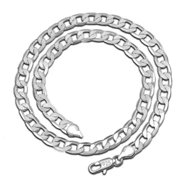 Designer hänge halsband populära 8m ett rum sideshalsband heta säljer silverpläterade smycken fashionabla