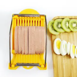 Outras ferramentas de cozinha Almoço de lanchonete Flicer de carne de almoço de ham bananeira abacate tofu morango pudim slicers salada de corte de ovos