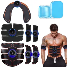 Muscular recarregável Electric Whole Mussage Training Aid Aid Multi Combination Patch e Substacement Gel Conjunto 240426