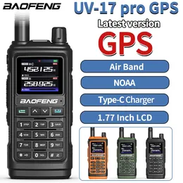 Walkie Talkie Baofeng UV-17 Pro GPS Air Band Беспроводная копия частота