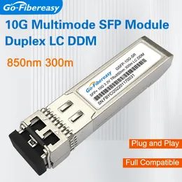 Para HP J9150A/J9150D SFP 10GB MODULO DE TRANSCEPORES 10GBASE-SR MULTIMODE 850NM DUPLEX LC 300M SFP+Módulo de fibra óptica ARUBA Switch
