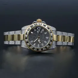 Level Up Your Style A Stunning Mens Watch Boasting Hidden Stainless Steel Clasp With Lab Grown Diamonds And VVS Clarity