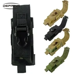 Väskor Taktiska bärbara EDC -verktyg Mantel Pouch Pouch Single Folding Knife Flashlight Magazine Holster Pouch Utility Tools Holder Belt Pouch