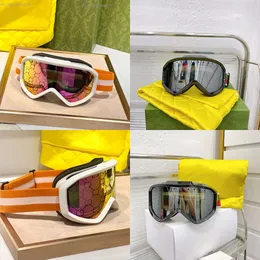 G Ski dla kobiet projektant Goggle gu CCIS Sunglass Męskie okulary Uv400 Okulary przeciwsłoneczne Outdood WindProof Sun Glass Oversize Ogle U Lasses Es Lass Oryginalna jakość